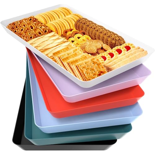 6 pcs Serving Tray for Entertaining (6 Count)