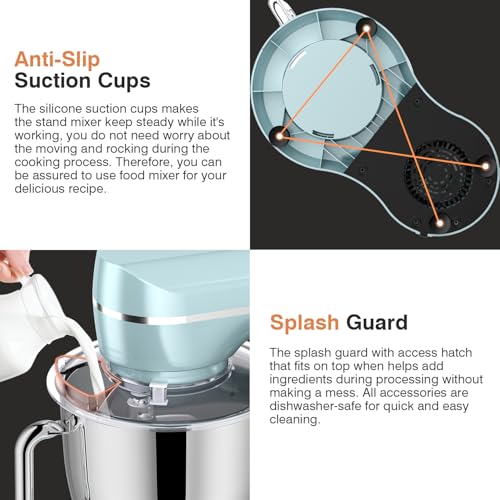 Stand Mixer 10 (5QT / Blue2)