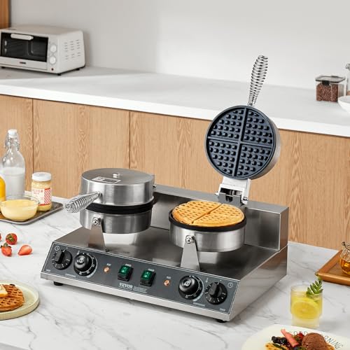 Commercial Waffle Maker (2*4Pcs)