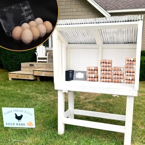 150 Pack Bulk Egg Cartons (8 Grids)