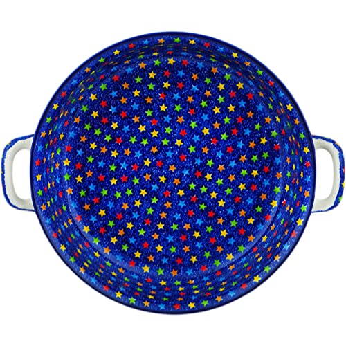 Round Baker with Handles 10 (Colorful Star Show)
