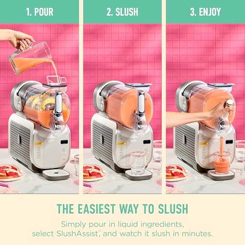 SLUSHi XL Smart Frozen Drink Maker and SLUSHi Machine (SLUSHi XL Smart (Crema))