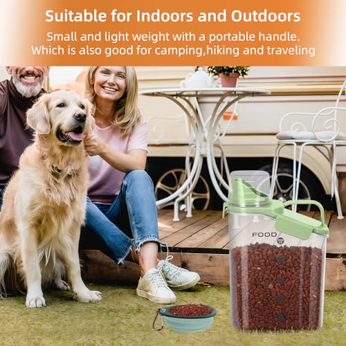 Dog Food Storage Container (Green)