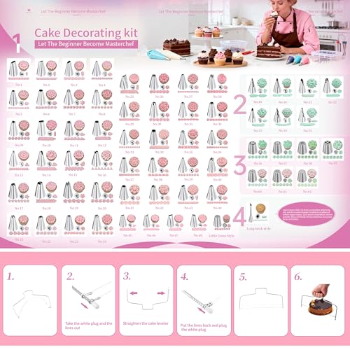 Cake Decorating Kit (3 Count)