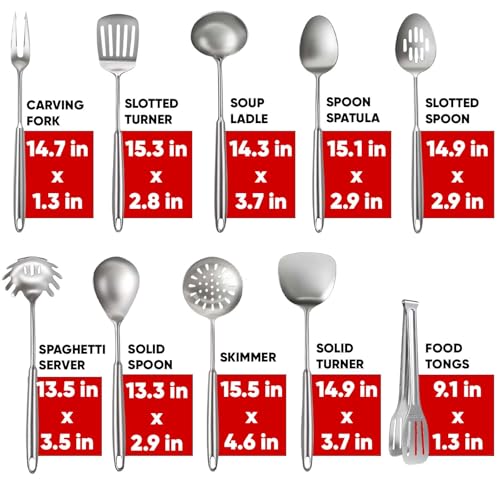 Newness 10 Pcs Cooking Utensils Set