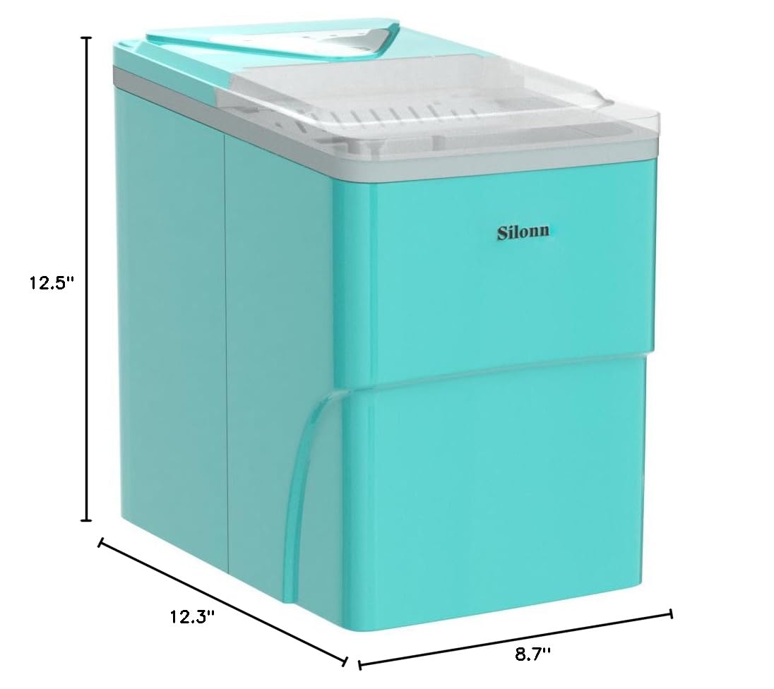 Ice Makers Countertop (Green-New / 26lbs)