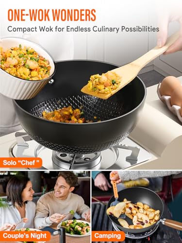 Carbon Steel Wok Pan (9.5" / 2 PCS SET)