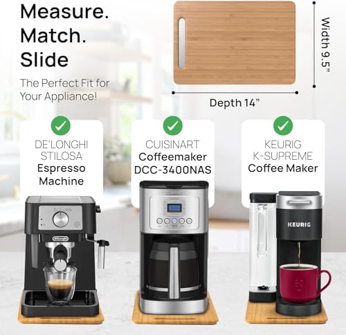 Appliance Slider (9.5”W x 14”D / Natural)