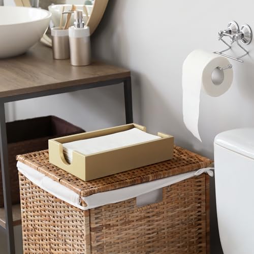 Gold Napkin Holder for Bathroom (Champagne Gold)