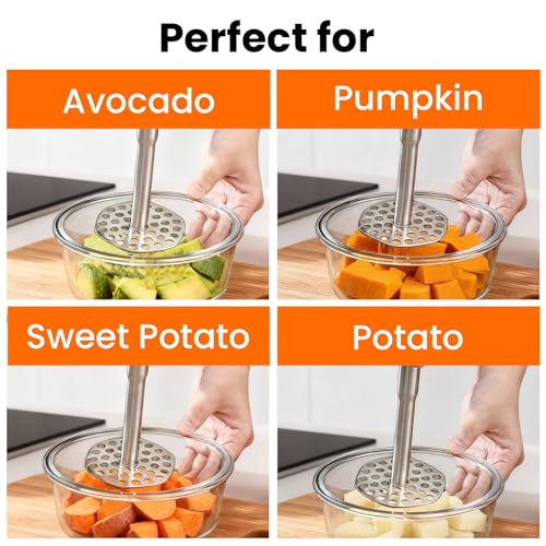 316L Stainless Steel Potato Masher