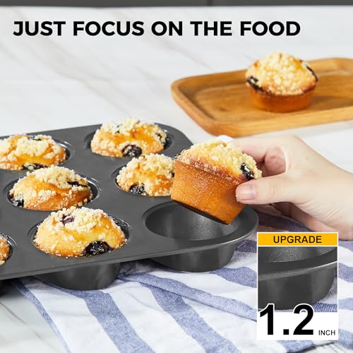 Muffin Pans with 120 Natural Parchment Liners
