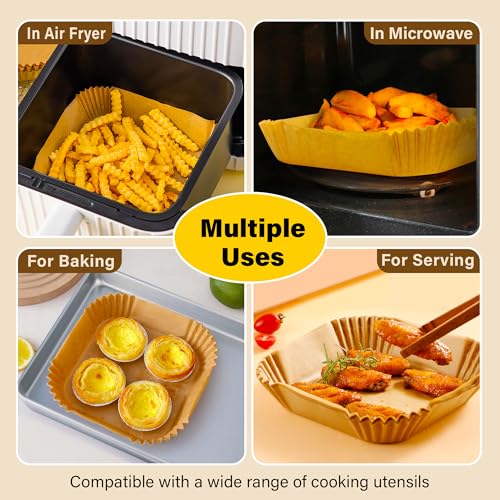 Air Fryer Liners Disposable 125 Pcs