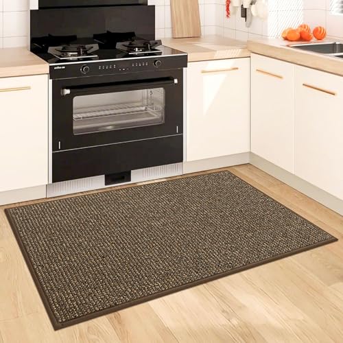 Kitchen Rugs 32"x48" (Brown / 32" X 48" (Rectangular))