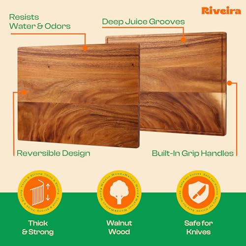 Walnut Cutting Board Set (Walnut)