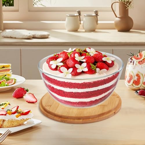 Glass Salad Bowl (Clear)