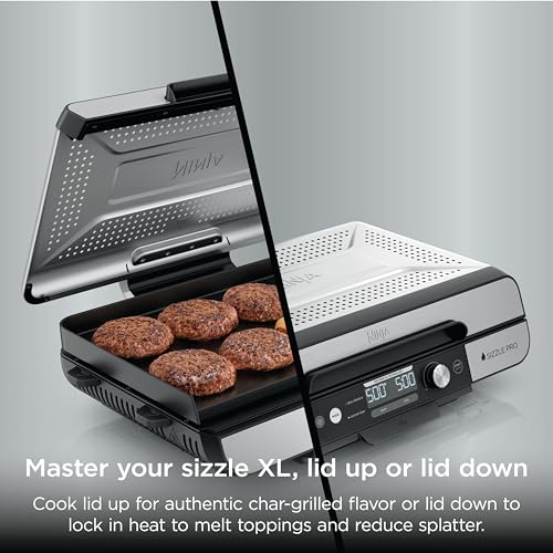 Sizzle™ Pro XL 20'' Indoor Griddle & Grill (20 Inch)