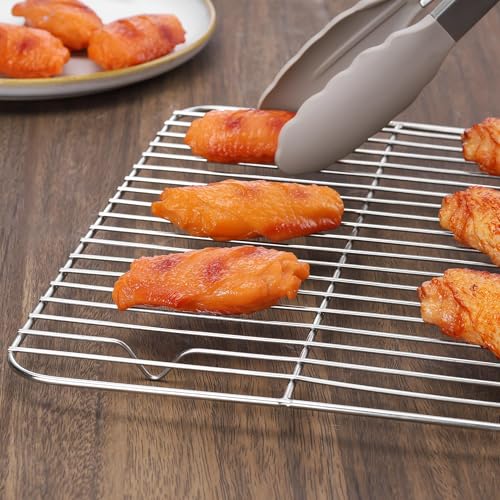 4 PCS Cooling Racks for Quarter Sheet Pan (11.6*9.1 Inch)