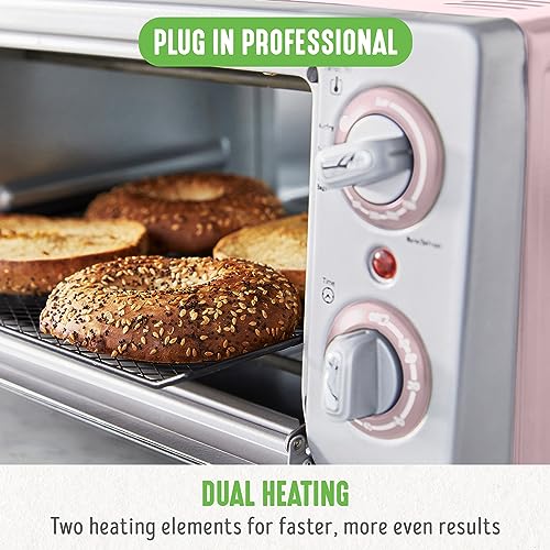 Countertop Toaster Oven Air Fryer Stainless Steel (Countertop Toaster Oven Air Fryer / Pink)