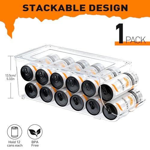 Skinny Can Organizer for Refrigerator (2 Count)