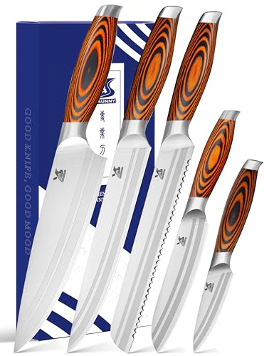 5pcs Knife Set Kitchen Utensils Knife (5 Count)