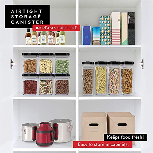 Airtight Food Storage Containers with Lids (01 - 1 Liter (Set of 6))