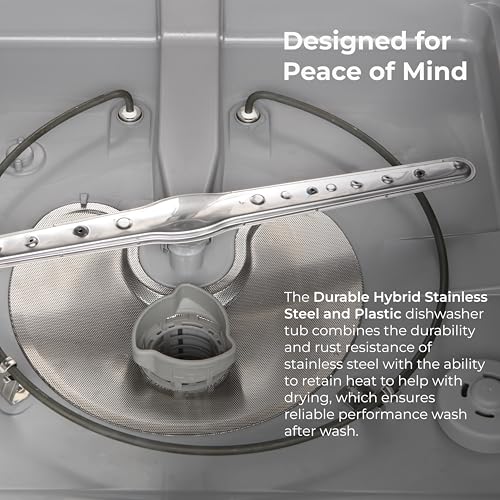 24" Hybrid Tub Dishwasher (Fingerprint Resistant Stainless Steel)