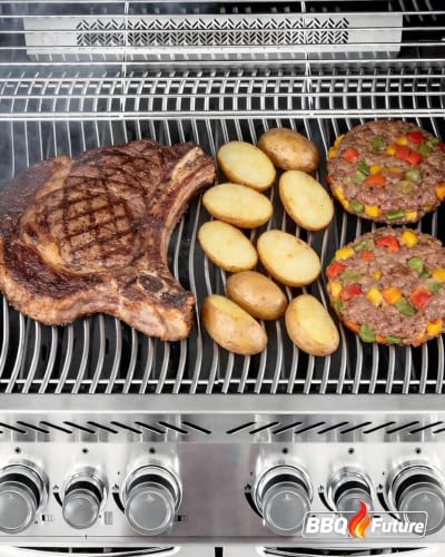Grill Replacement Parts for Napoleon Prestige 500 (Heat Plates + Burners + Grates)