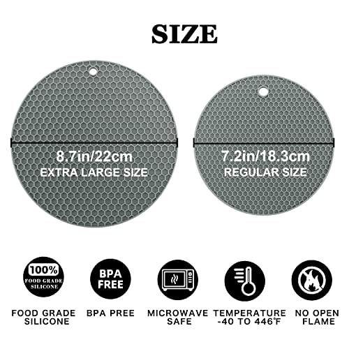 Silicone Trivet Mats (4 Count)