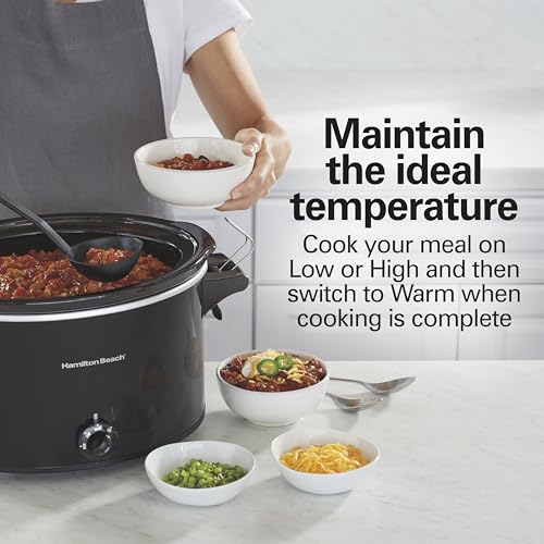 Stay or Go Extra Large 10 Quart Portable Slow Cooker (10 Quarts / Black)