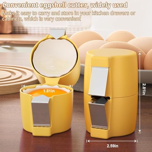 Egg Shell Opener Remover (Yellow / 1 Pcs)