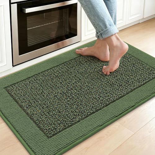 Kitchen Rugs 24"x36" (Green / 24" X 36" (Rectangular))