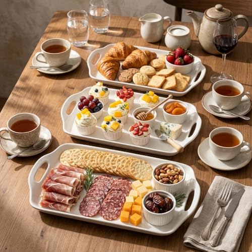 Serving Tray with Handles 16"x9.5"