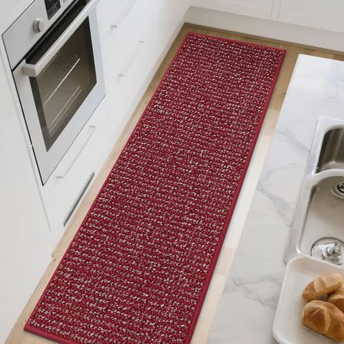 Kitchen Runner Rugs 20"x48" (Red / 20" X 48" (Rectangular))
