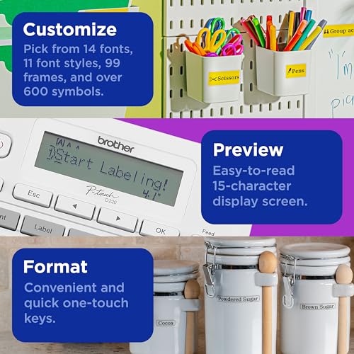 P Touch PTD220 Home (Standard / New PTD220)