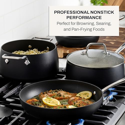HA1 Hard Anodized Nonstick Fry Pan Set (5 Piece Set)
