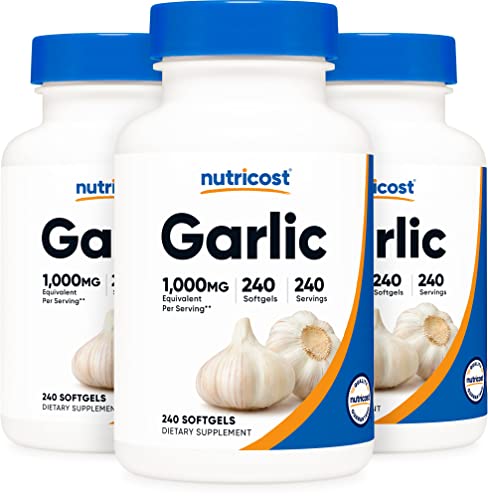 Garlic 1000mg (1 Count (Pack of 3))