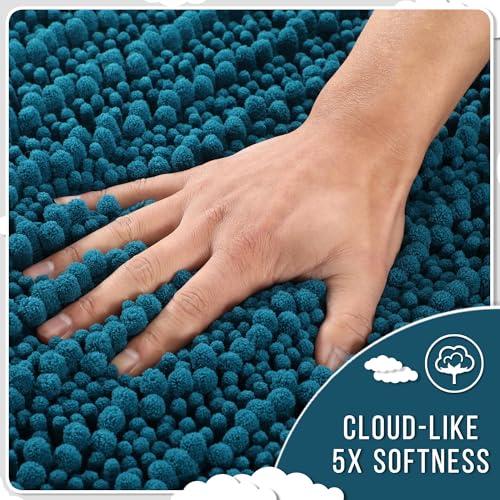 Bathroom Rugs Non Slip Washable 32x20 Inch