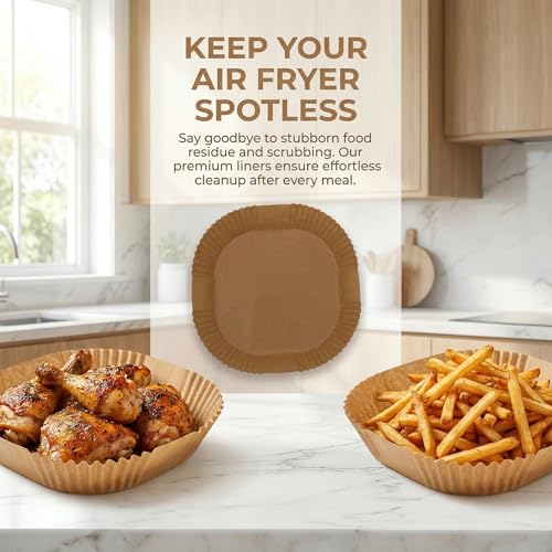 Air Fryer Liners Disposable (200PCS for Ninja Crispi Pro)