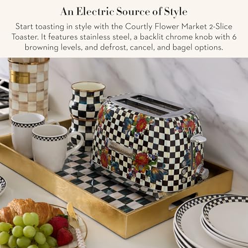 2 Slice Toaster (White Flower Market)