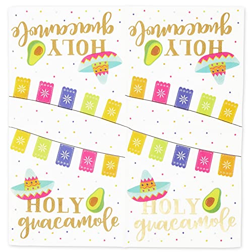 100 Pack Mexican Fiesta Napkins for Cinco de Mayo Party Supplies (100 Pack)