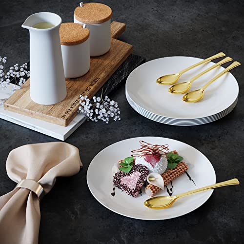 Mini Spoons for Desserts (Mini Gold Spoon)