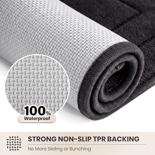 Hallway Runner Rug (Charcoal / 32" X 70" (Runner))