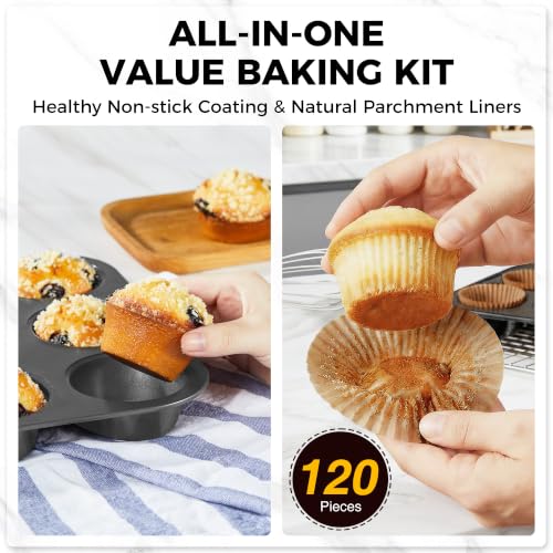Muffin Pans for Baking (2 Count)