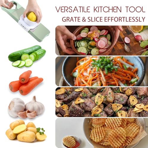 5 In 1 Mandoline Slicer with Slide