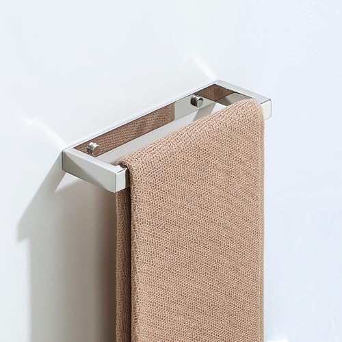 8'' Hand Towel Holder Towel Bar for Bathroom Wall Mounted (Polished Chrome / 8-Inch)