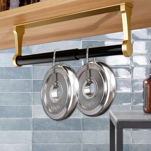 Paper Towel Holder Under Cabinet (Glow Gold)