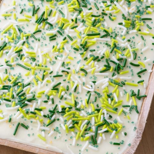 Dye Free St. Patricks Day Sprinkles (Shamrock)