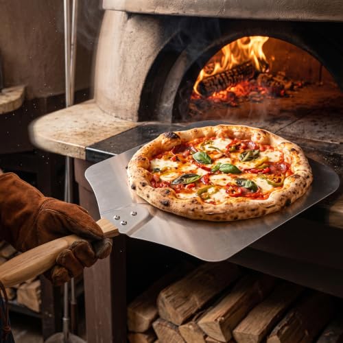 16"x18" Pizza Peel with Wooden Handle (16" x 18")