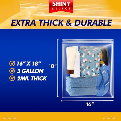 3 Gallon Large Storage Bag (50 Count)