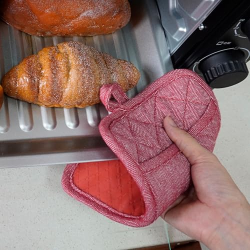 Pot Holders Yarn (Potholders / Red Pot Holders)